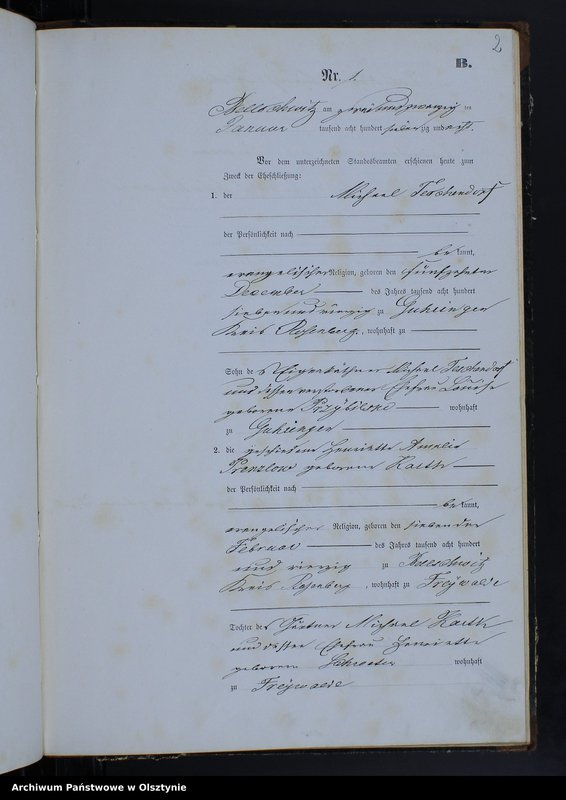 image.from.unit.number "Heiraths-Neben-Register Nr 1 - 20"