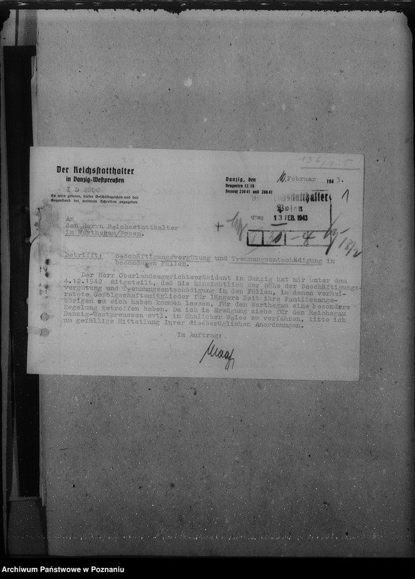 Obraz 5 z jednostki "Trennungsentschädigung"