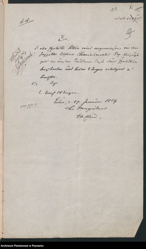 Obraz 14 z jednostki "A. betr. Alfons Chmielewski in Culm"