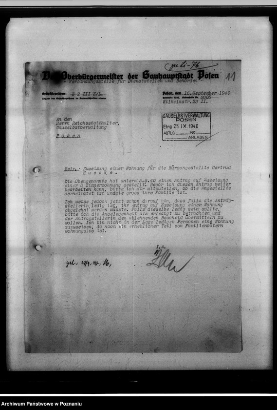 Obraz 16 z jednostki "Wohnungsfürsorge und Büroraumbeschaffung."