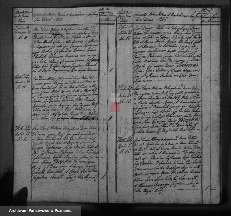 Obraz 5 z jednostki "Liber baptisatorum, copulatorum, mortuorum"