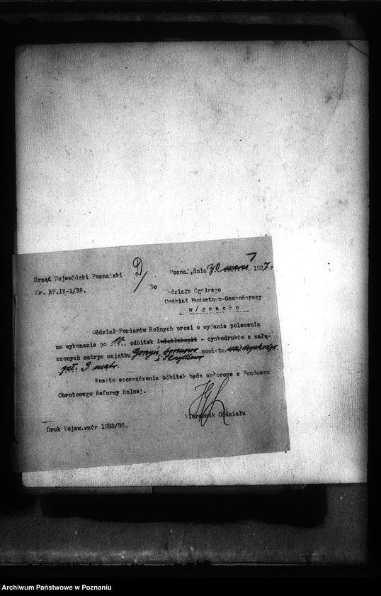 Obraz 5 z jednostki "Przymusowy wykup majątku Gorzyń powiatu międzychodzkiego"