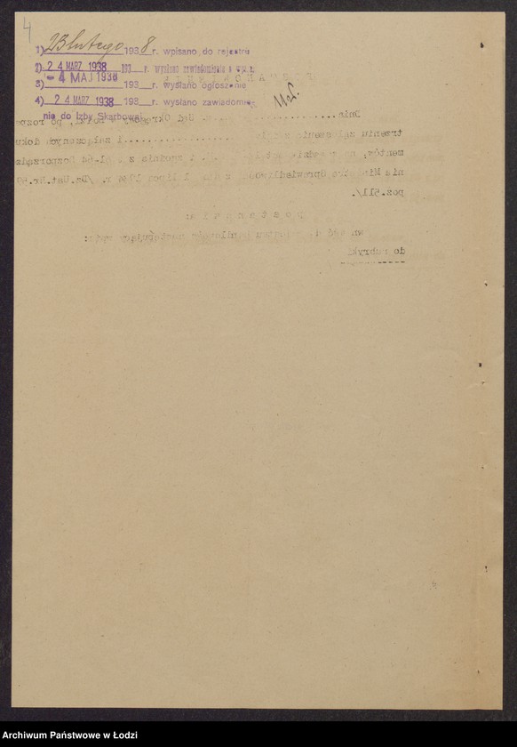 Obraz 6 z jednostki "Mordka Lenk- wyrób i sprzedaż przędzy"