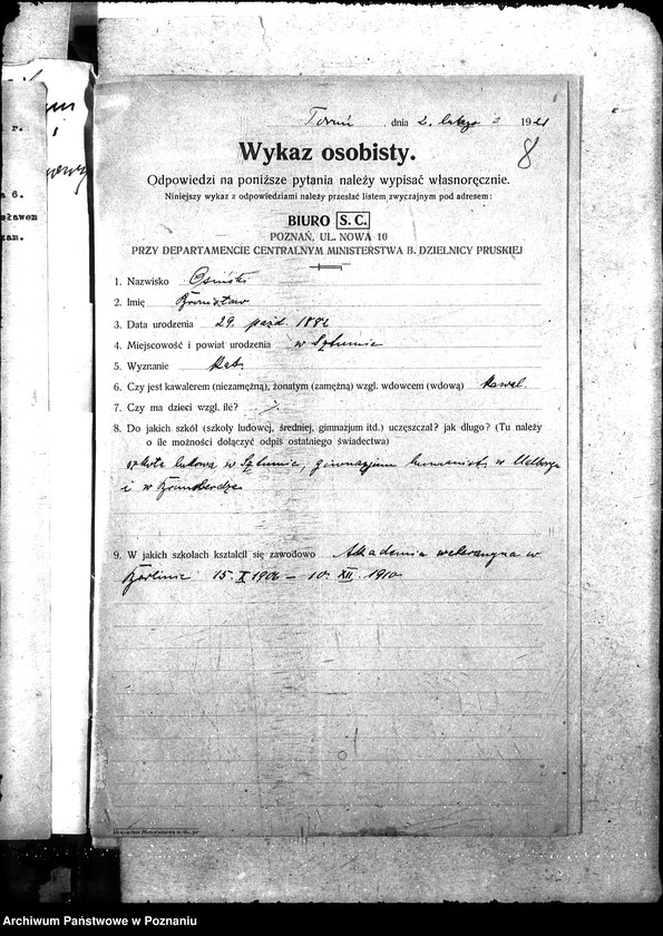 Obraz 12 z jednostki "Pow. lekarz Weterynaryjny Tuchola"