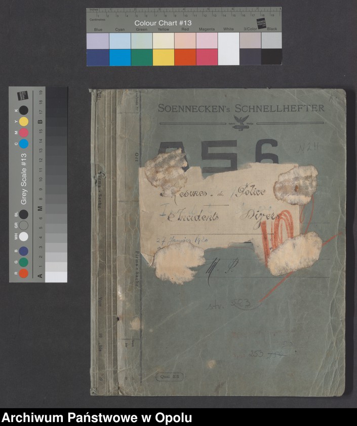 Obraz 3 z jednostki "/Korespondencja i sprawozdania, instrukcje w sprawach zapewnienia bezpieczeństwa i porządku publicznego, zakazy kolportażu prasy niemieckiej/ 4.02.1920 - 23.04.1922"