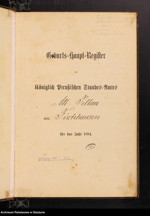 image.from.unit.number "Geburts-Haupt-Register Nr 1 - 168"