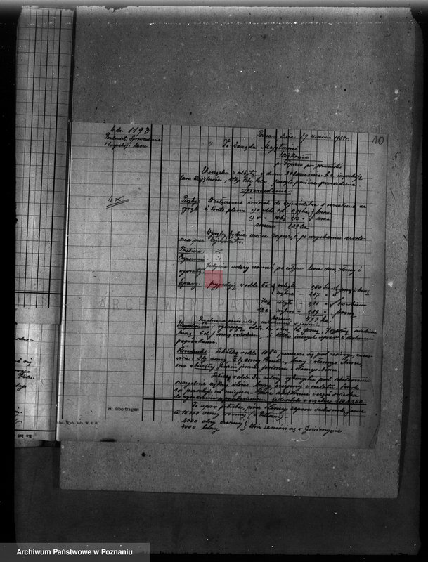 Obraz 14 z jednostki "Program gospodarczy dla lasu J. Kajewskiego w gminie Wiórek powiat poznański 1929-1939"