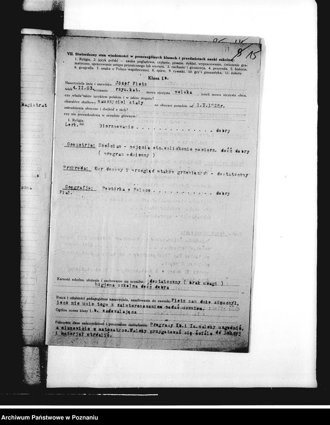 Obraz 20 z jednostki "Szkoła Wydziałowa- Krotoszyn"