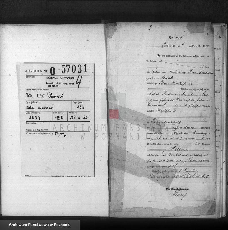 image.from.unit.number "Księga urodzeń t. II"