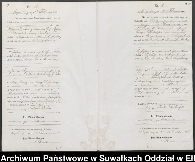 image.from.unit.number "[Sterbe-Neben-Register des Preussischen Standes-Amtes Angerburg Kreis Angerburg Nr1-Nr168]"
