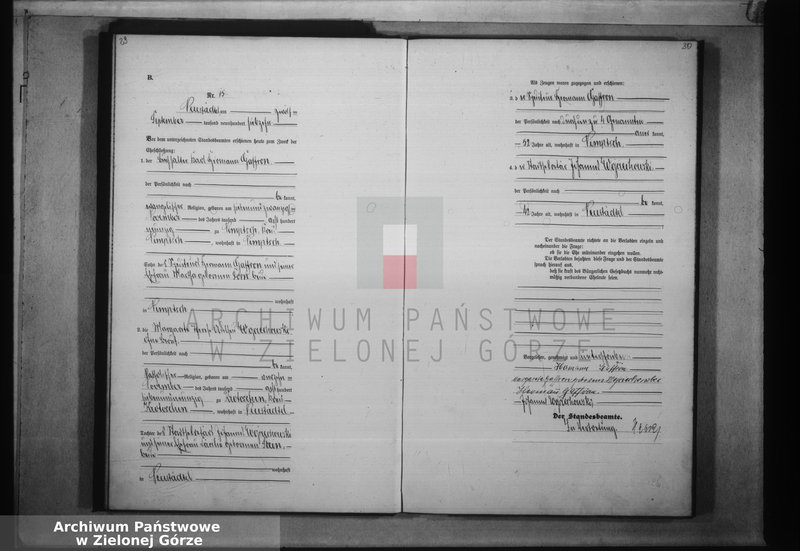 image.from.unit.number "Heirats-Haupt-Register 1917 No. 1 bis 24"