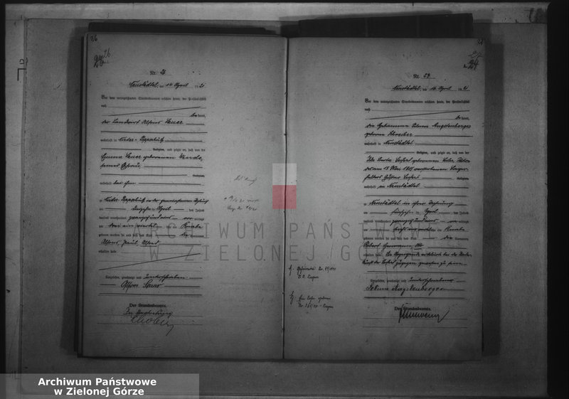 image.from.unit.number "Geburts-Haupt-Register 1921 No. 1 bis 88"