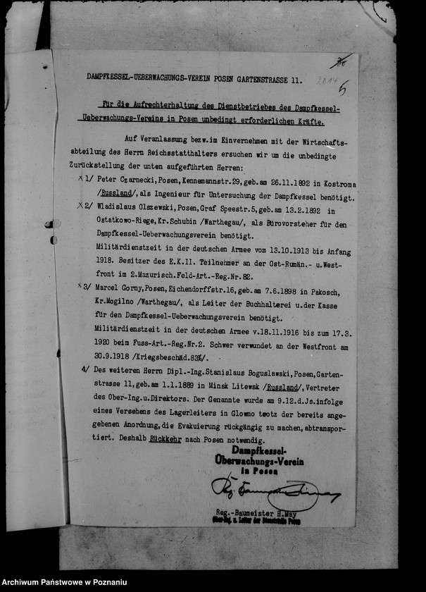 Obraz 9 z jednostki "Technischer Überwachungsverein - Posen"