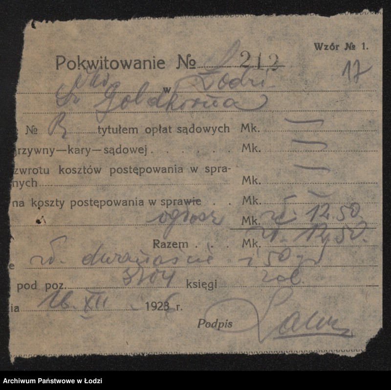 Obraz 19 z jednostki "„Spedhanpol” – Szlama Goldkorn – przedsiębiorstwo ekspedycyjno-przewozowe"