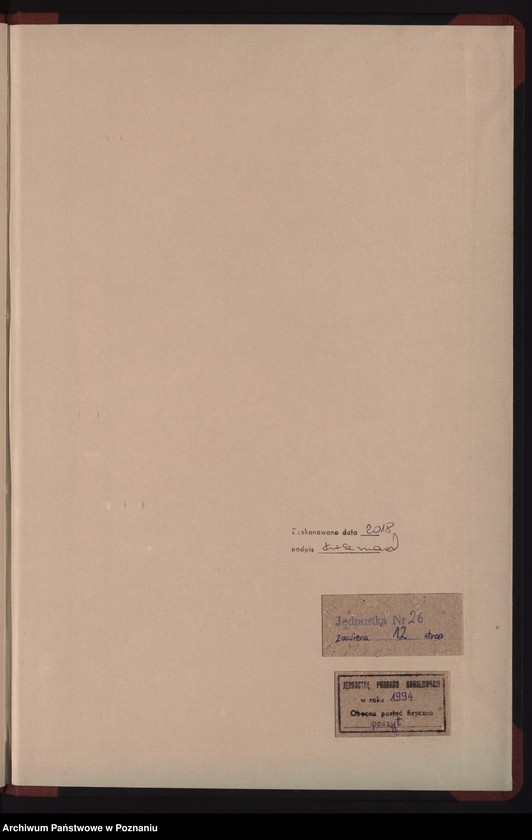 Obraz 11 z jednostki "Duplicat baptisatorum, copulatorum, mortuorum"