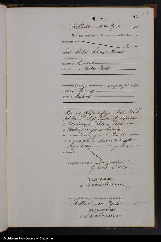image.from.unit.number "Sterbe-Neben-Register Nr 1 - 44"