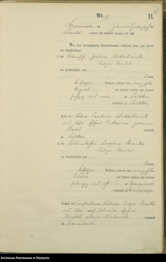 image.from.unit.number "Heiraths-Haupt-Register Nr 1 - 12"