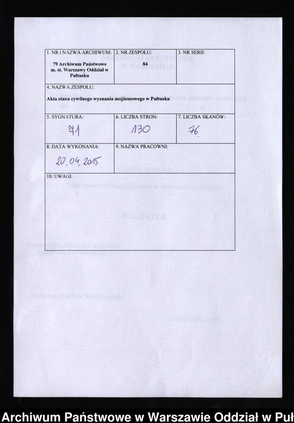 image.from.unit.number "Akta urodzeń, małżeństw, zgonów"