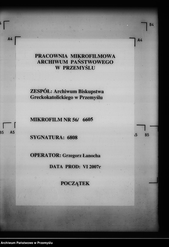 Obraz 1 z jednostki "[Kopie ksiąg metrykalnych parafii Modrycz z filią Solec (dekanat Drohobycz)]"
