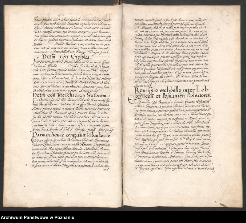 Obraz 12 z jednostki "Acta coram spectabili consulatu Posnaniensi."