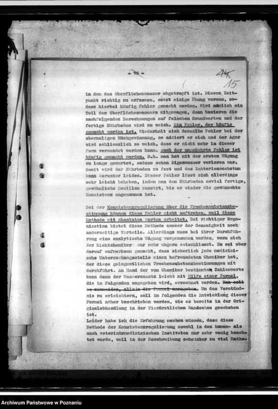 Obraz 19 z jednostki "Veterinäruntersuchungsamt. Bekämpfung der Viehseuchen. Tiergesundheitsamt der Landesbauernschaft"