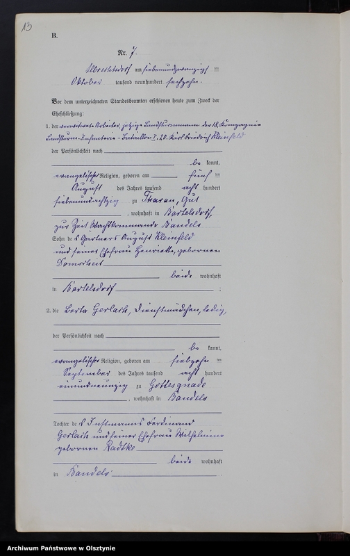 image.from.unit.number "Heiraths-Neben-Register Nr 1 - 10 [ Księga małżeństw - wtóropis ]"