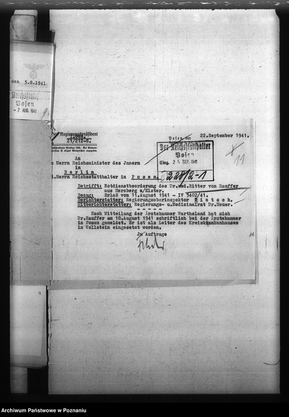 Obraz 15 z jednostki "Notdienstverpflichtung der Ärzte"