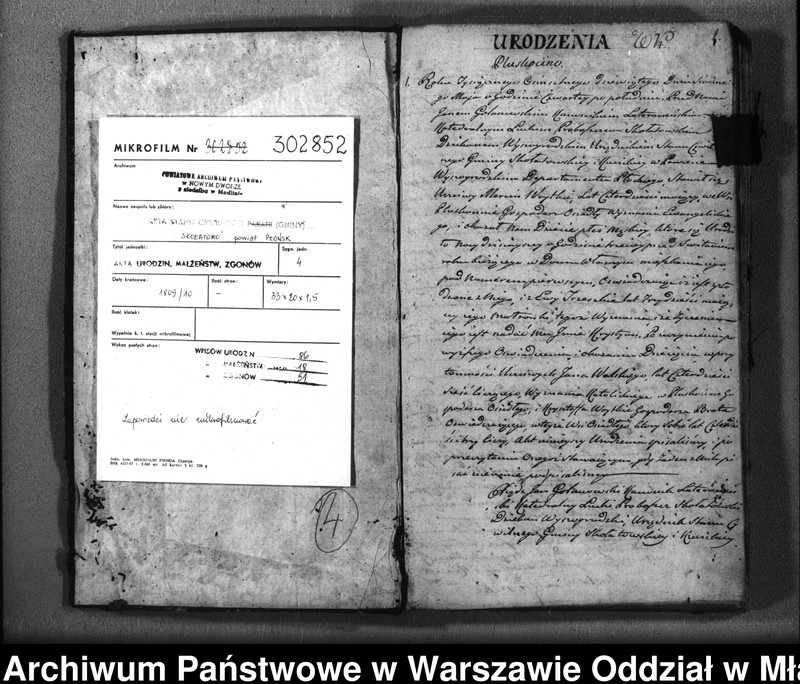 image.from.unit.number "Akta urodzeń, małżeństw, zgonów"