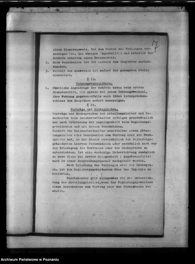 Obraz 11 z jednostki "Geschäftsverteilungsplan. Behördenbezeichnung."