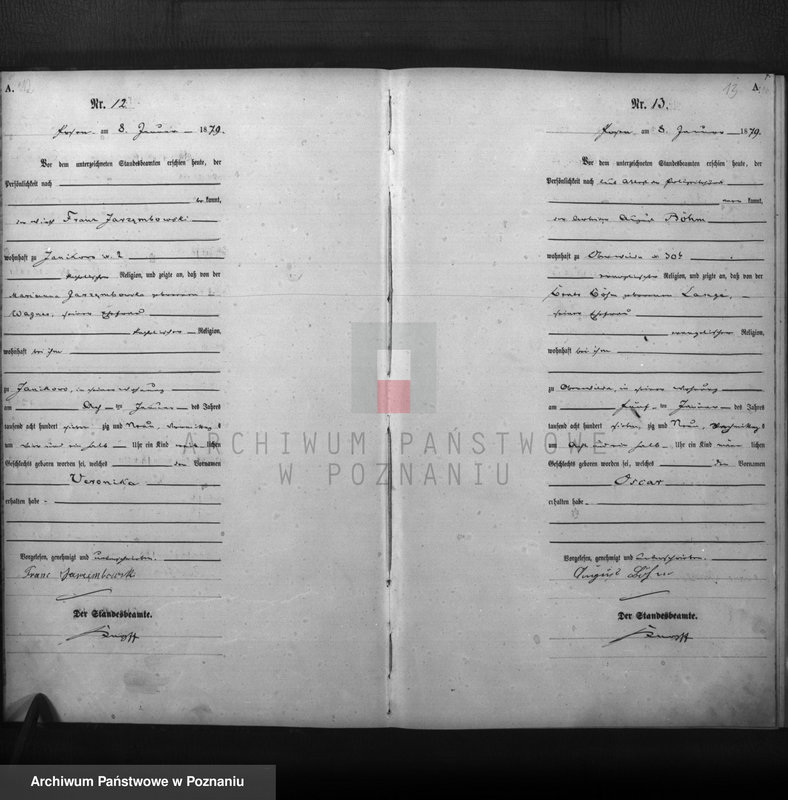 Obraz 8 z jednostki "Księga urodzeń t. I"