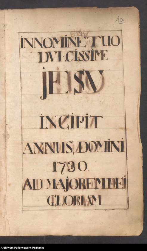 Obraz 5 z jednostki "Sub felici regimine nobilis et spectabilis domini Mathiae Czochron, notariatu excellentis et nobilis Joannis Barszczewski utriusque iuris doctoris, apostolici et officii praesentis notarii liber actorum officii consularis."