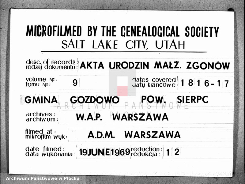 image.from.unit.number "Akta urodzeń, małżeństw i zgonów"