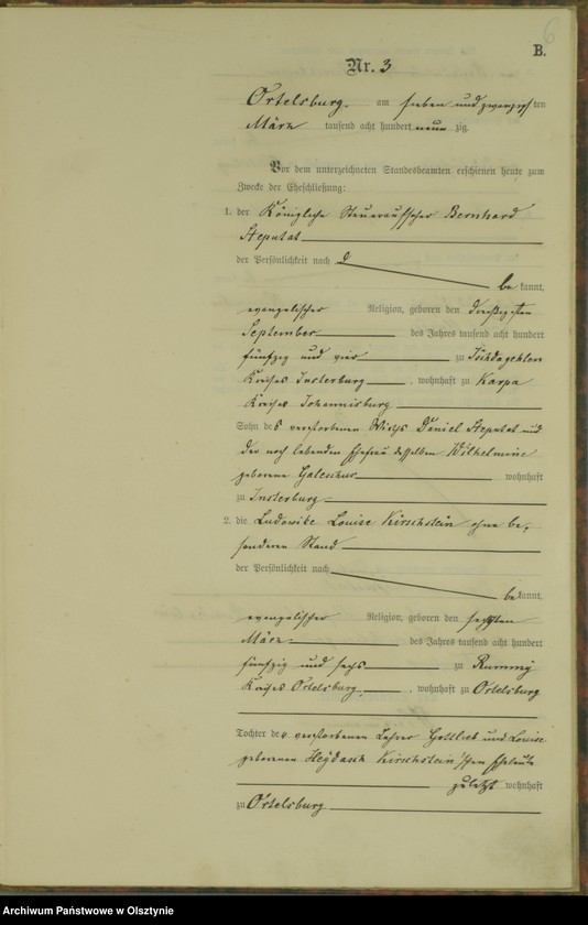 image.from.unit.number "Heiraths-Haupt-Register Nr 1 - 16"