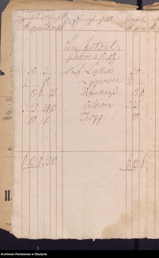 image.from.unit.number "Jahr Kirchen Rechnung der Widminschen Kirchen aller Einnahme und Ausgabe wie auch Bau-Rechnung"