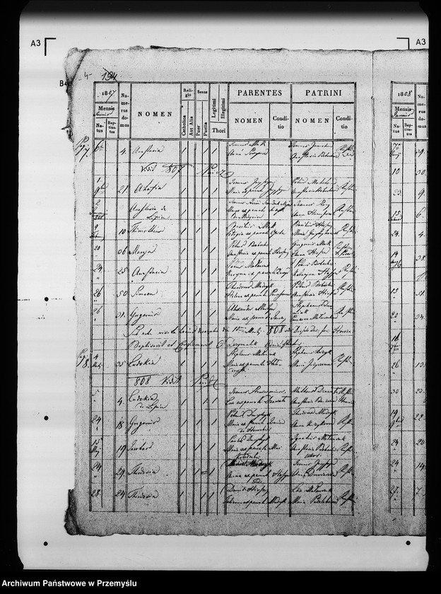 Obraz 8 z jednostki "[Kopie ksiąg metrykalnych parafii Kołodruby z filiami Lipice, Powerchów (dekanat Komarno)]"