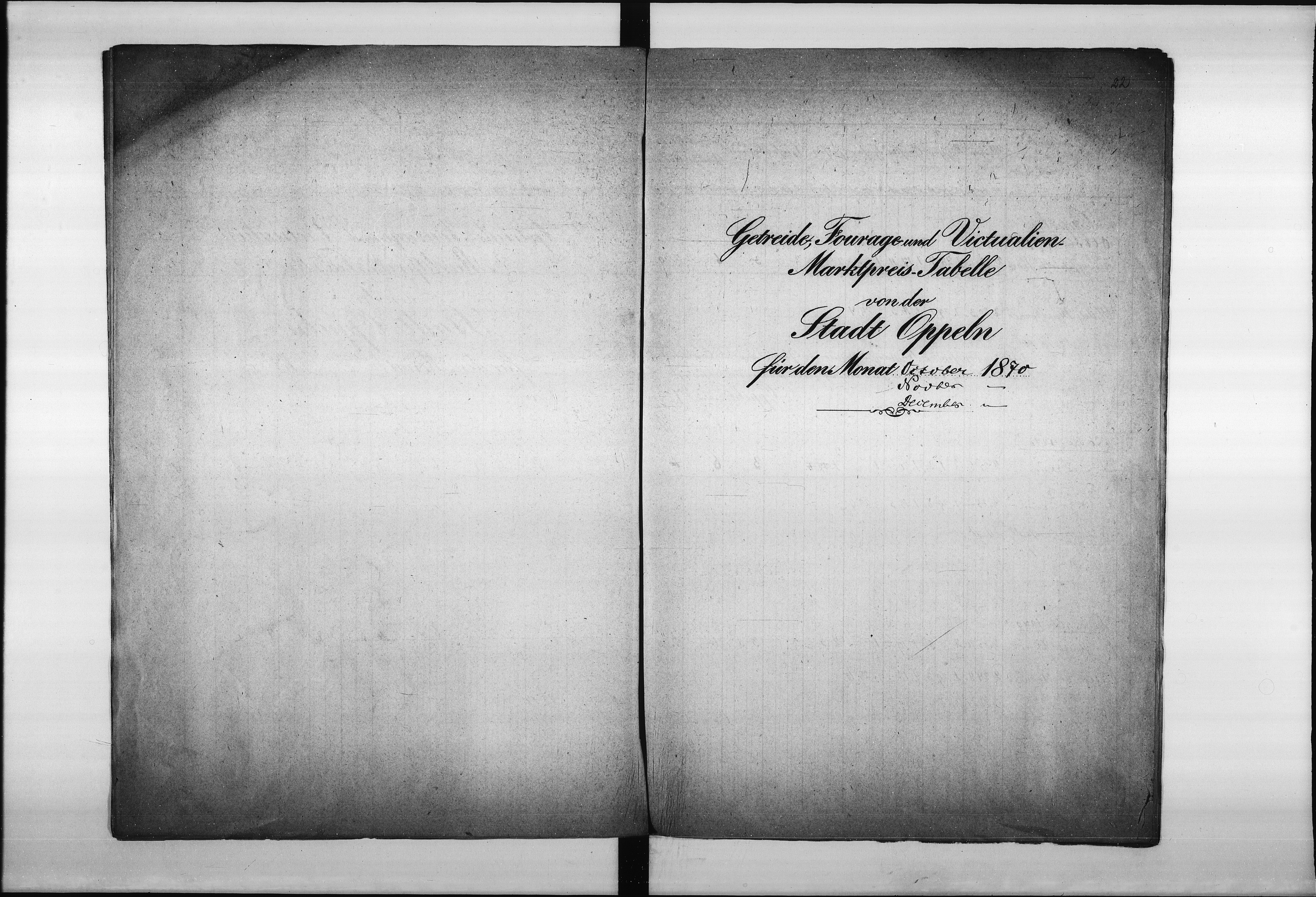 Obraz 19 z jednostki "Acta betreffend Marktpreis-Tabellen"