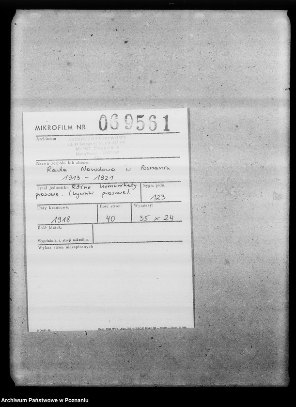 Obraz 2 z jednostki "Różne komunikaty prasowe. [Wycinki prasowe.]"