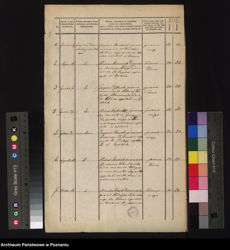 Obraz 3 z jednostki "Księga małżeństw"