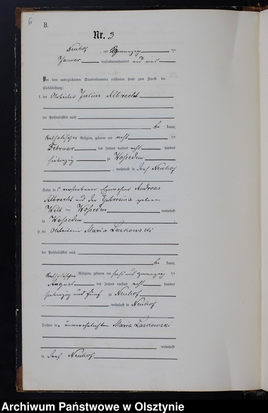 image.from.unit.number "Heiraths-Neben-Register Nr 1 - 26"