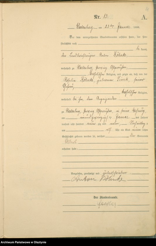 image.from.unit.number "Geburts-Haupt-Register Nr 1 - 181"