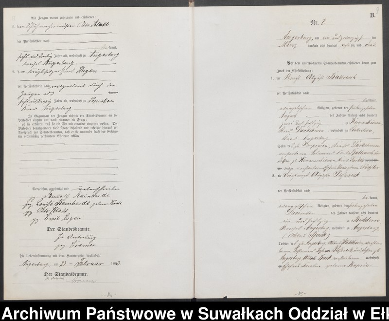 image.from.unit.number "Heiraths-Neben-Register des Preussischen Standes-Amtes Angerburg Kreis Angerburg"