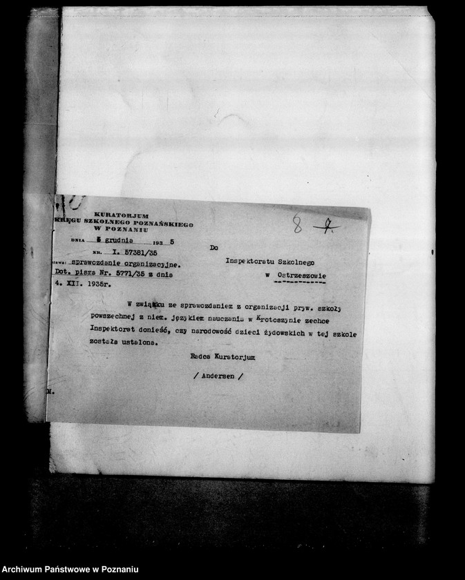 Obraz 12 z jednostki "Prywatna Szkoła Powszechna z niemieckim językiem nauczania- Krotoszyn"