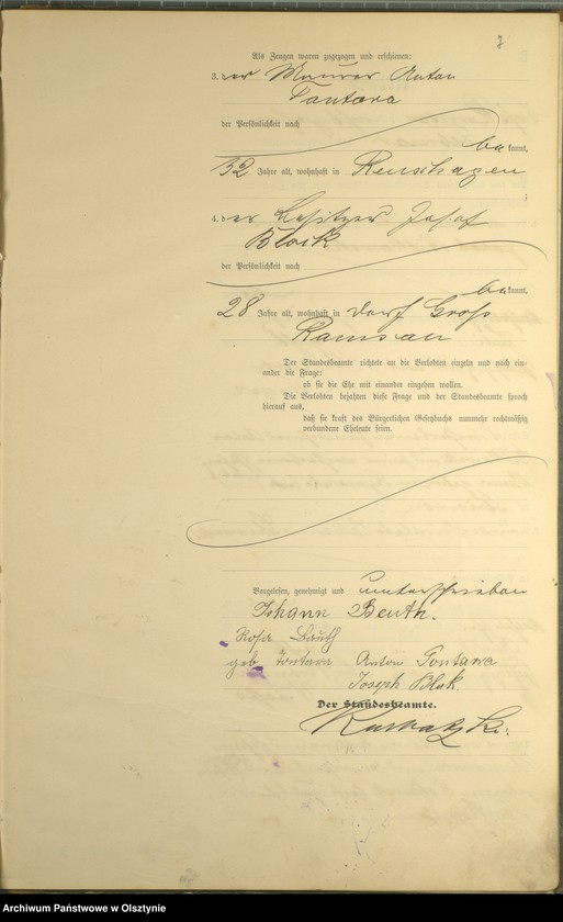 image.from.unit.number "Heiraths-Haupt-Register Nr 1 - 20"