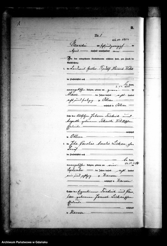 image.from.unit.number "Księga małżeństw"