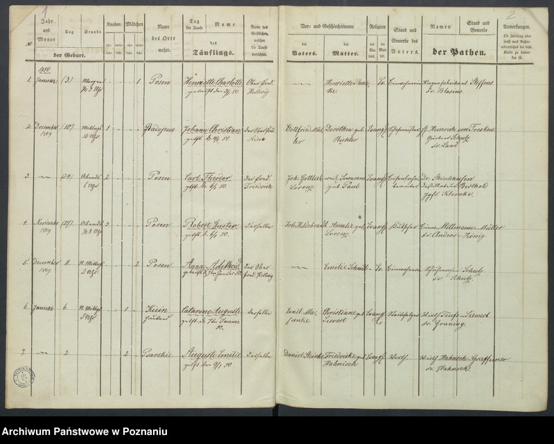 Obraz 4 z jednostki "Duplikat der Tauf, Trauungs und Begraebnissregister"