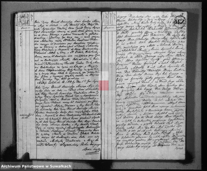 image.from.unit.number "Akta stanu cywilnego zaślubionych w gminie seyneńskiey od 1-go maja 1810 roku"