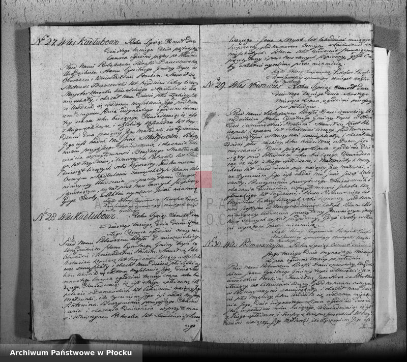 Obraz 10 z jednostki "Akta urodzeń, małżeństw i zgonów"