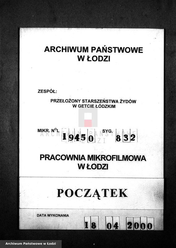 Obraz 1 z jednostki "[Album: Karten Abteilung. Pracownicy, działalność, fotografie, wzory kart]"