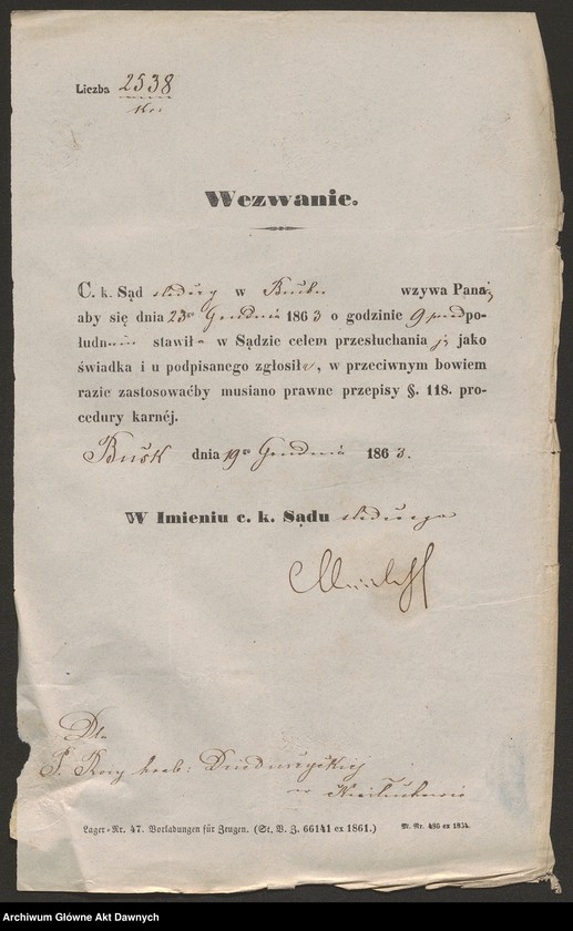 Obraz 10 z kolekcji "Terytorialne władze wojskowe we Lwowie111"