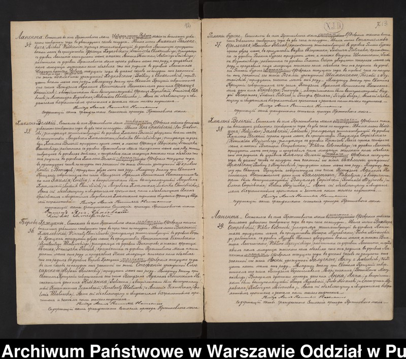 image.from.unit.number "Akta urodzeń, małżeństw i zgonów"